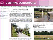 Tablet Screenshot of centrallondonctc.org.uk